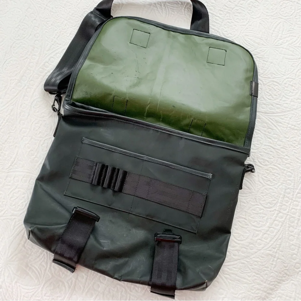 RARE🔥 Defy Bags Large Recon M35 Messenger Bag, Black - Picture 7 of 12